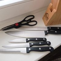 Набор ножей, нож, ножи , Ножницы кухонные, новый набор