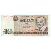 Германия (ГДР), 10 марок 1971 год.
