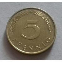 5 пфеннигов, Германия 1990 A