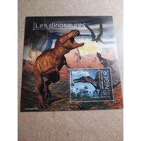 Нигер 2013. Динозавры. Блок
