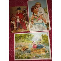 Рекламные карточки дети .ВИНТАЖ .конец 19 нач 20 века (А31)