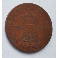 Голландская Ост-Индия 1 цента, 1929 3-4-30