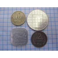 Четыре монеты/18 с рубля!