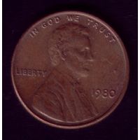1 цент 1980 год США