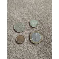 Болгария набор 4 монеты