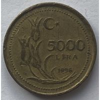 Турция 5000 лир 1996 г.