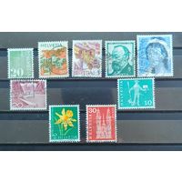 Швейцария. Сборка марок