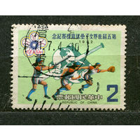 Чемпионат мира по софтболу среди женщин. Китай. Тайвань. 1982