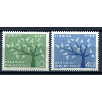 Германия (ФРГ) - 1962г. - Европа - полная серия, MNH [Mi 383-384] - 2 марки