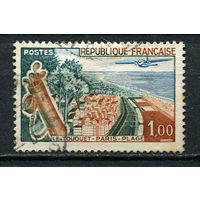 Франция - 1962 - Туризм. Ле-Туке-Пари-Плаж - [Mi. 1408] - полная серия - 1 марка. Гашеная.  (Лот 61CC)