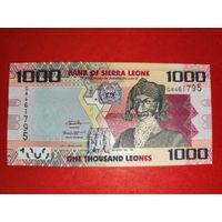 Сьерра-Леоне 1000 леоне 2016 UNC