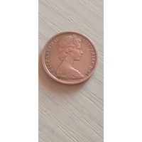 Австралия 1 цент 1966г.
