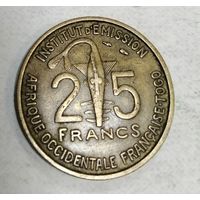 Французская Западная Африка-Того 25 франков 1957