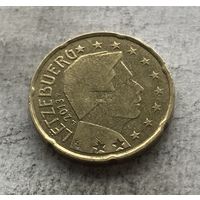 Люксембург 20 евроцентов 2013