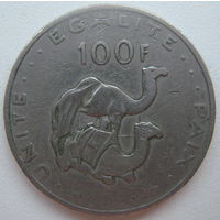 Джибути 100 франков 1977 г.