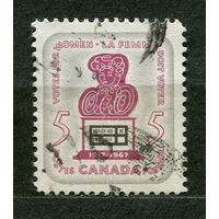 50-летие женского права голоса. Канада. 1967. Полная серия 1 марка