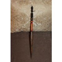 Африканский, ритуальный нож, длина 61 см.