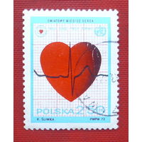 Польша. Медицина. ( 1 марка ) 1972 года. 5-16.