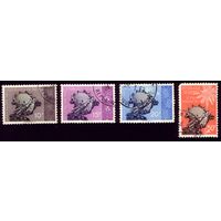 4 марки 1960 год Гвинея 44-46,48