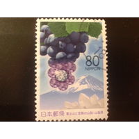 Япония 2001 гроздь винограда, диамант