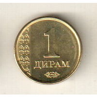 Таджикистан 1 дирам 2011