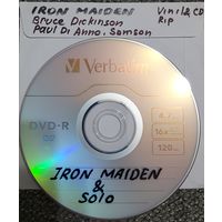 DVD MP3 дискография- IRON MAIDEN, Bruce DICKINSON, Paul DiANNO, SAMSON (СD, Vinyl Rip) - 1 DVD