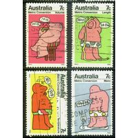 Австралия 1973 Mi# 513-516   Гашеная (AU12)