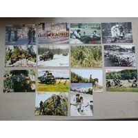Комплект открыток 18 десантно-штурмового батальон Польши