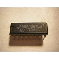 Микросхема К589АП26 цена за 1 шт.