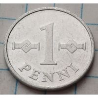 Финляндия 1 пенни, 1974     ( 2-2-7 )