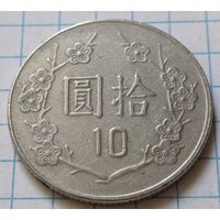 Тайвань 10 долларов, 1993     ( 1-8-4 )