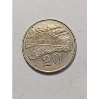 Зимбабве 20 цент 1994 года