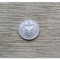 Werty71 Мадагаскар 5 франков 1981