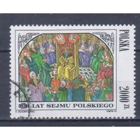 [2217] Польша 1993. 500-летие польского Сейма. Одиночный выпуск. Гашеная марка.