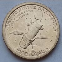 США 1 доллар 2020 г. Космический телескоп "Хаббл"
