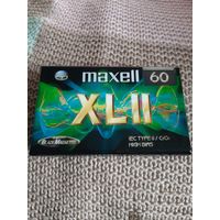 Кассета maxell XL II 60. с блока