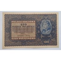 Польша 100 марок 1919 года