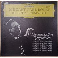 Mozart - Karl Bohm / Berliner Philharmoniker – Die Sechs Grossen Symphonien (3LP)