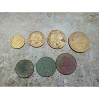 Лот #3 Набор монет Ранние Советы не с рубля