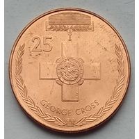 Австралия 25 центов 2017 г. Легенды АНЗАК. Медали почета. Крест Георга