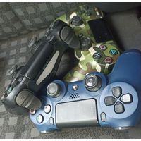 Джойстик геймпад ПС4 Sony DualShock 4 v2 (синяя полночь) шт