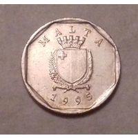 5 центов, Мальта 1995 г.