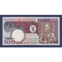 Ангола, 100 эскудо 1973 г., P-106, aUNC