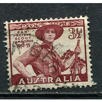 Австралия - 1952 - Скаут - [Mi. 222] - полная серия - 1 марка. Гашеная.  (Лот 17EY)-T25P3