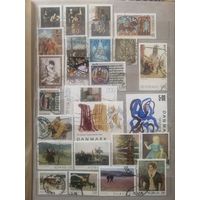 Лот гашенных марок мира 11