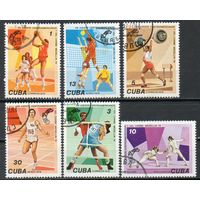 Спорт Куба 1978 год серия из 6 марок