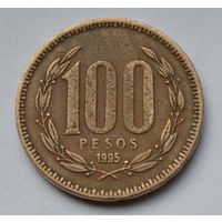 Чили 100 песо, 1995 г.