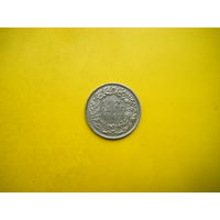 Швейцария 1/2 франка 1969г.