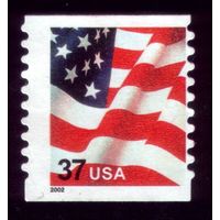 1 марка 2002 год США 3586
