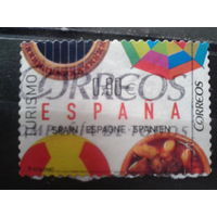 Испания 2015 Туризм:еда, зонт, футбол... Михель-2,1 евро гаш